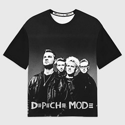 Футболка оверсайз мужская Depeche Mode: mono, цвет: 3D-принт