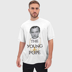 Футболка оверсайз мужская The Young Pope, цвет: 3D-принт — фото 2
