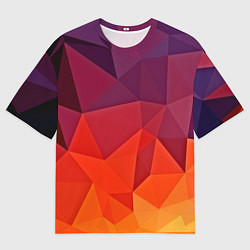 Мужская футболка оверсайз Geometric