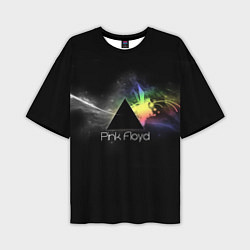 Футболка оверсайз мужская Pink Floyd Logo, цвет: 3D-принт