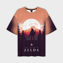 Мужская футболка оверсайз The Legend of Zelda