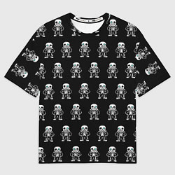 Мужская футболка оверсайз Undertale