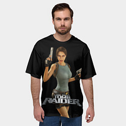 Футболка оверсайз мужская TOMB RAIDER, цвет: 3D-принт — фото 2