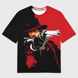 Футболка оверсайз мужская Red Dead Redemption, цвет: 3D-принт