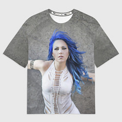 Футболка оверсайз мужская Arch Enemy: Alissa White-Gluz, цвет: 3D-принт
