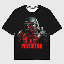 Футболка оверсайз мужская Iron Predator, цвет: 3D-принт