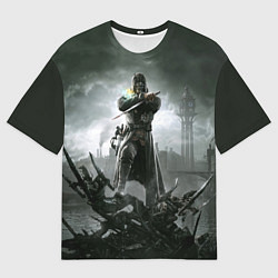 Футболка оверсайз мужская Dishonored 2, цвет: 3D-принт
