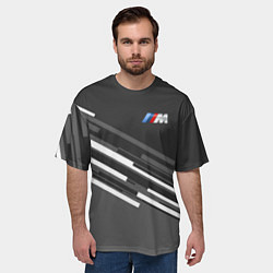 Футболка оверсайз мужская BMW: Sport Line, цвет: 3D-принт — фото 2