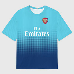 Мужская футболка оверсайз Arsenal FC: Blue Away 17/18