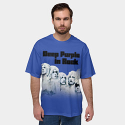 Футболка оверсайз мужская Deep Purple In the rock, цвет: 3D-принт — фото 2