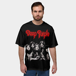 Футболка оверсайз мужская Deep Purple, цвет: 3D-принт — фото 2