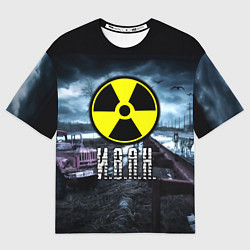 Футболка оверсайз мужская S.T.A.L.K.E.R: Иван, цвет: 3D-принт