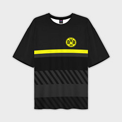 Футболка оверсайз мужская FC Borussia 2018 Original #3, цвет: 3D-принт
