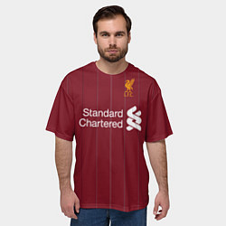 Футболка оверсайз мужская M Salah home 17-18, цвет: 3D-принт — фото 2