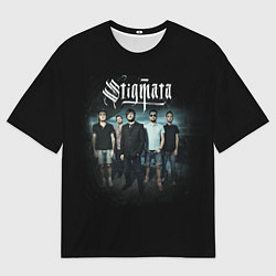 Мужская футболка оверсайз Stigmata Band