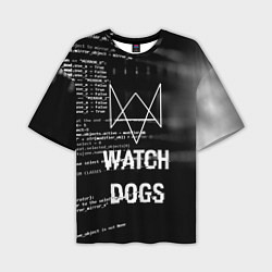 Футболка оверсайз мужская Watch Dogs: Hacker, цвет: 3D-принт