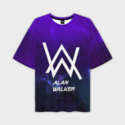 Футболка оверсайз мужская Alan Walker: Space Collection, цвет: 3D-принт