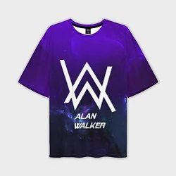 Мужская футболка оверсайз Alan Walker: Space Collection