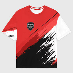Футболка оверсайз мужская FC Arsenal: Original, цвет: 3D-принт