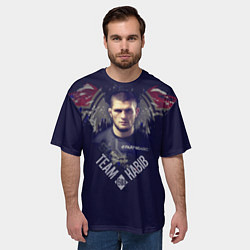 Футболка оверсайз мужская Team Habib 1988, цвет: 3D-принт — фото 2