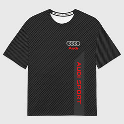 Мужская футболка оверсайз Audi: Sport Line