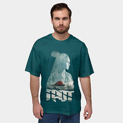 Футболка оверсайз мужская Drummatix Vega, цвет: 3D-принт — фото 2