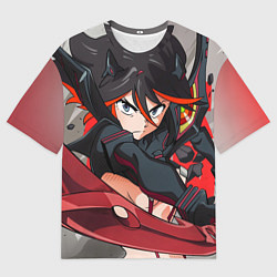 Мужская футболка оверсайз Рюко