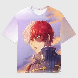 Футболка оверсайз мужская Моя геройская академия, цвет: 3D-принт