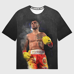 Мужская футболка оверсайз Vasyl Lomachenko