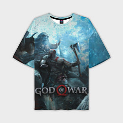 Мужская футболка оверсайз God of War: Dynasty