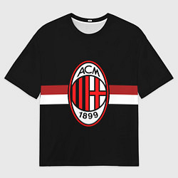 Футболка оверсайз мужская AC Milan 1899, цвет: 3D-принт