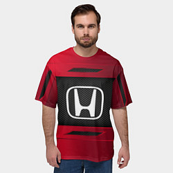 Футболка оверсайз мужская Honda Sport, цвет: 3D-принт — фото 2