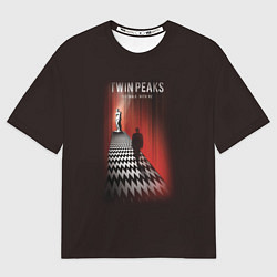 Футболка оверсайз мужская Twin Peaks: Firewalk with me, цвет: 3D-принт