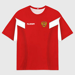 Мужская футболка оверсайз Сборная России