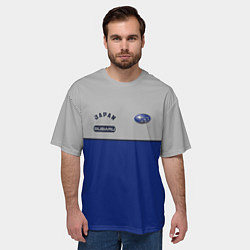 Футболка оверсайз мужская Subaru Style, цвет: 3D-принт — фото 2