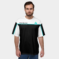Футболка оверсайз мужская Detroit: RK900, цвет: 3D-принт — фото 2
