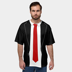 Футболка оверсайз мужская Hitman 47, цвет: 3D-принт — фото 2