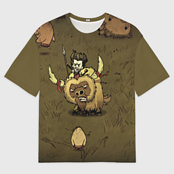 Футболка оверсайз мужская Wild Wilson, цвет: 3D-принт