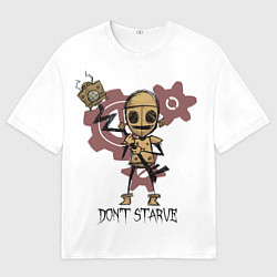 Мужская футболка оверсайз Don't Starve: WX-78