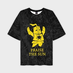 Футболка оверсайз мужская Praise The Sun, цвет: 3D-принт