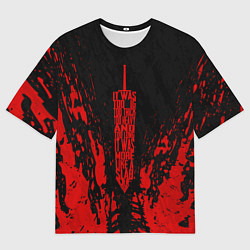 Футболка оверсайз мужская Berserk Sword, цвет: 3D-принт