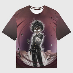 Футболка оверсайз мужская Mob Psycho 100, цвет: 3D-принт