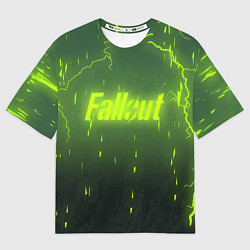 Футболка оверсайз мужская Fallout: Radiation Storm, цвет: 3D-принт