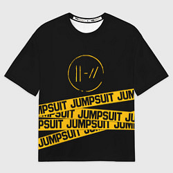Футболка оверсайз мужская Twenty One Pilots: Jumpsuit, цвет: 3D-принт