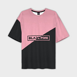 Мужская футболка оверсайз Black Pink