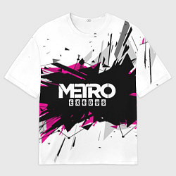 Футболка оверсайз мужская Metro: Exodus Purple, цвет: 3D-принт