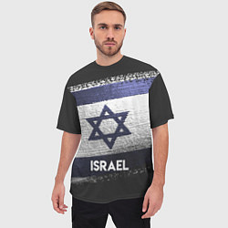 Футболка оверсайз мужская Israel Style, цвет: 3D-принт — фото 2