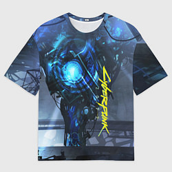 Мужская футболка оверсайз Cyberpunk 2077