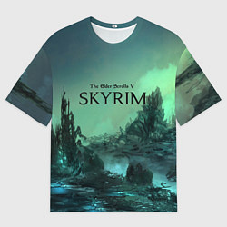 Мужская футболка оверсайз SKYRIM