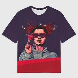 Футболка оверсайз мужская GONE Fludd, цвет: 3D-принт